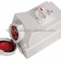 Soquete SAIPWELL CEE/IEC com interruptores e soquete industrial de intertravamento mecânico IP67 400-450V 32A 4P